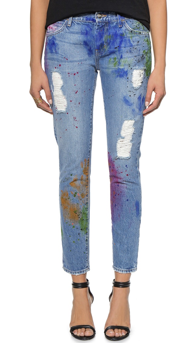 Koral Relaxed Boyfriend Jeans in Artisan Paint 3
