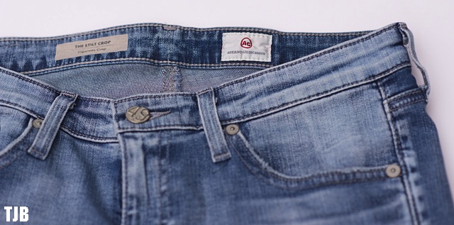 AG The Stilt Crop Jeans in 18 Years Ripped Review 3