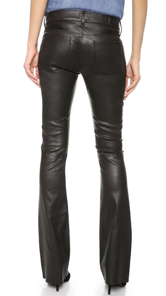 RTA Flare Leather Pants