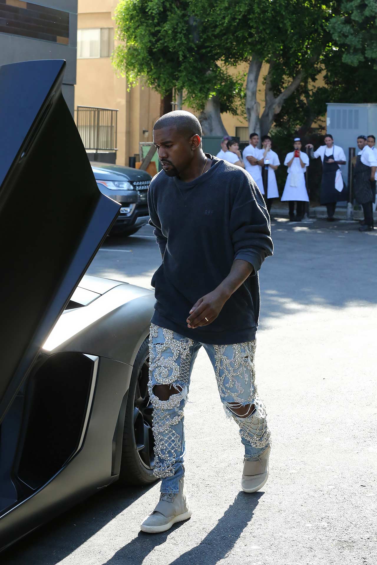 kanye-west-balmain-embellished-jeans