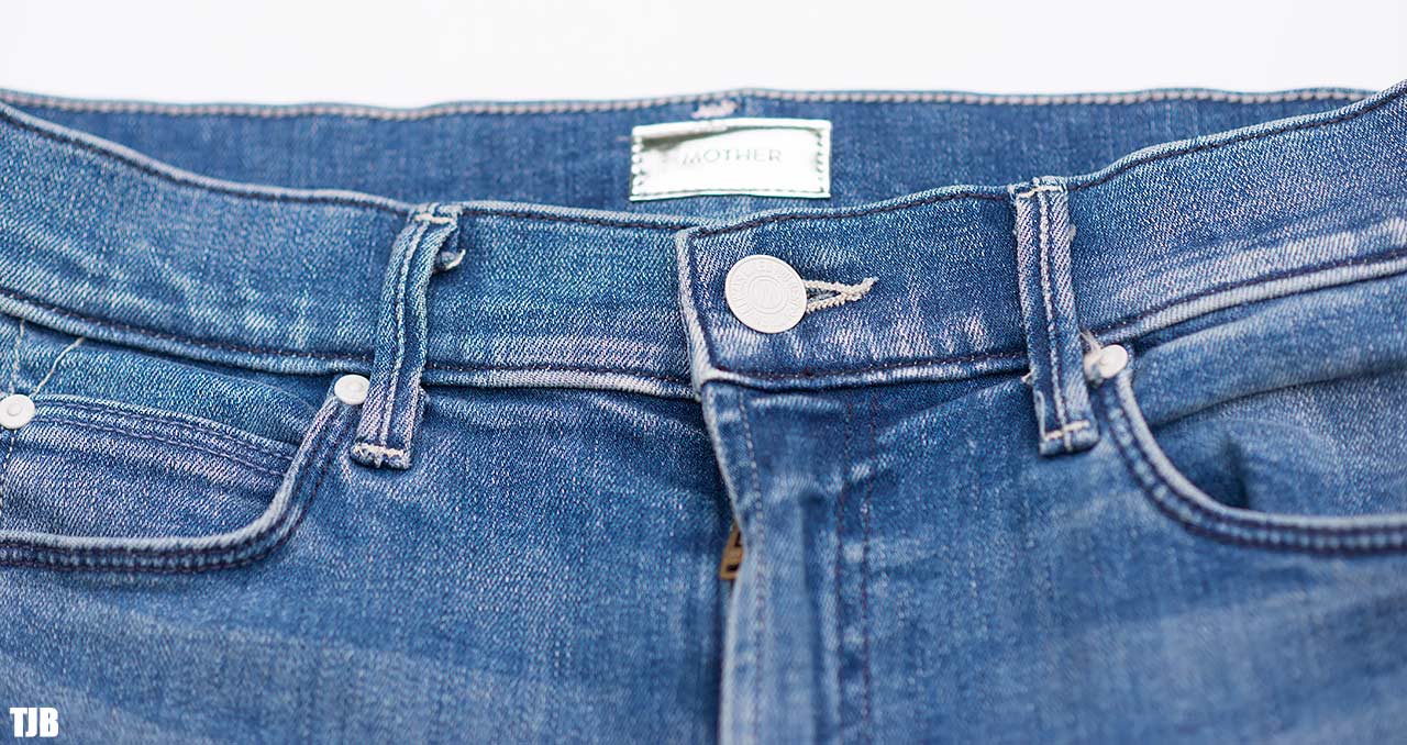 MOTHER The Stunner Zip Ankle Step Fray Jeans In Good Girls Do Review 2