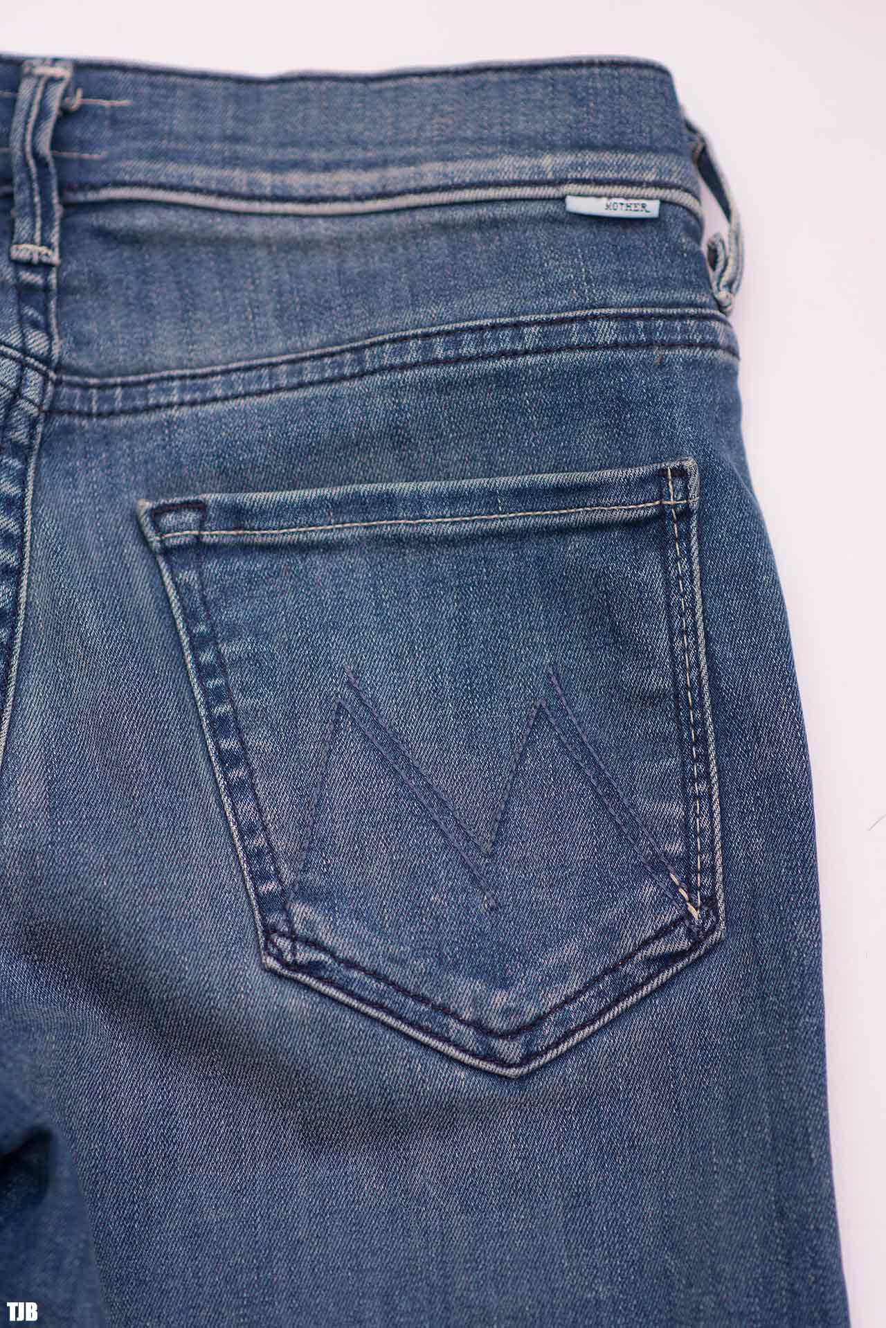 MOTHER The Stunner Zip Ankle Step Fray Jeans In Good Girls Do Review 4