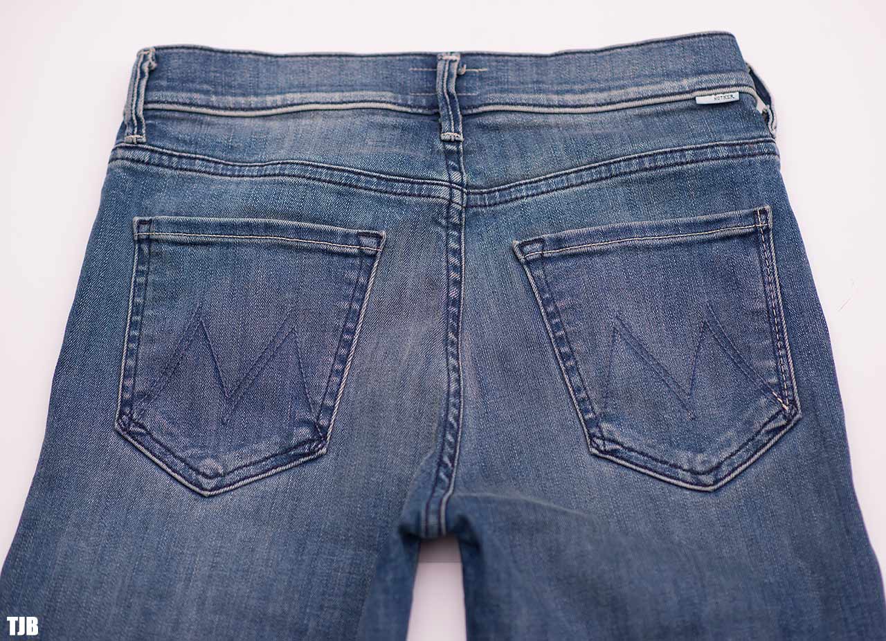 MOTHER The Stunner Zip Ankle Step Fray Jeans In Good Girls Do Review 5