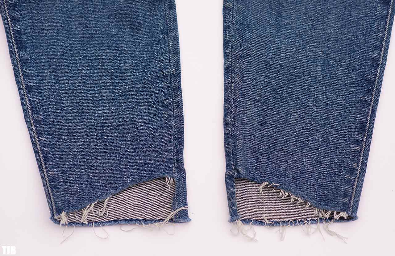 MOTHER The Stunner Zip Ankle Step Fray Jeans In Good Girls Do Review 6