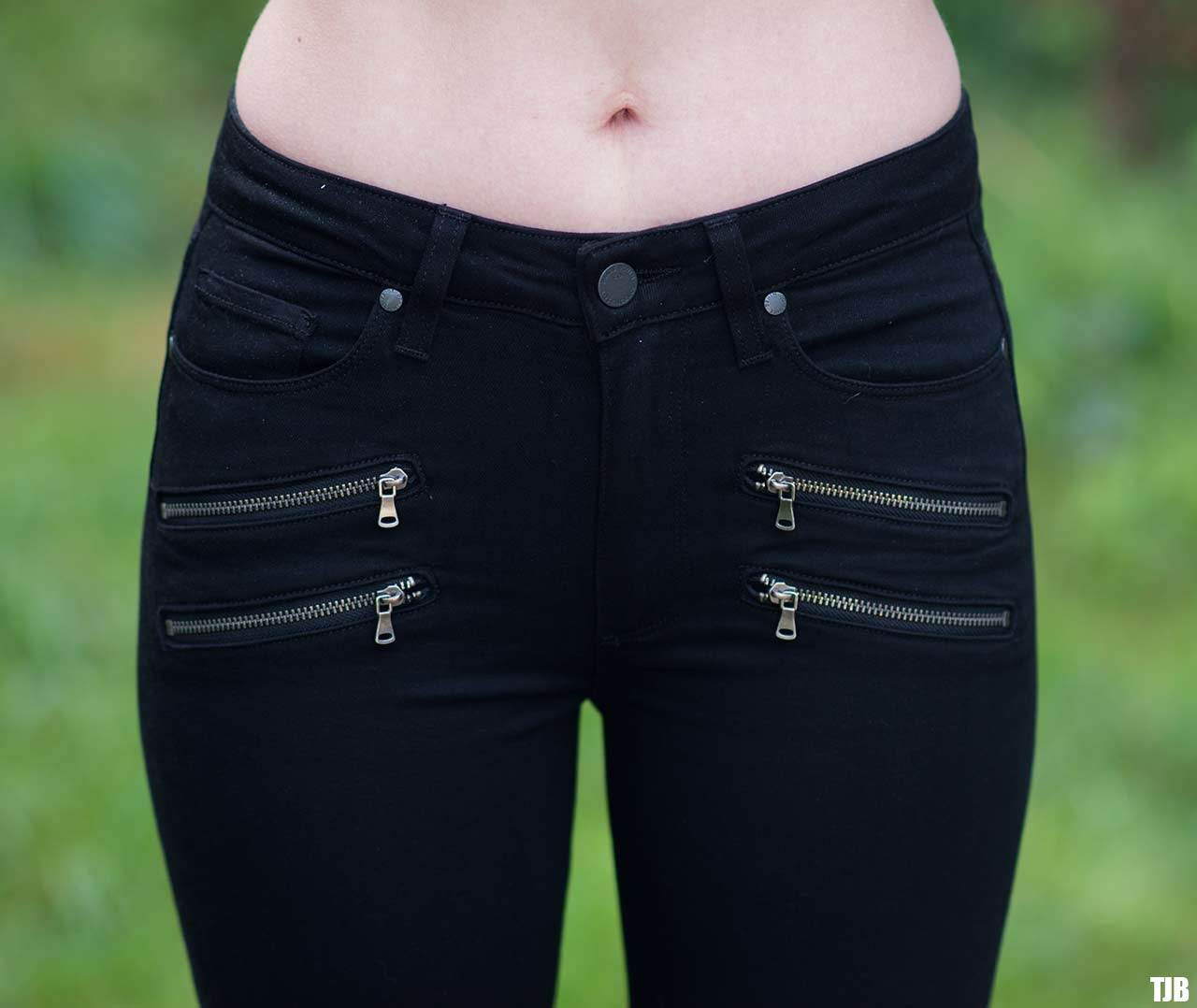 PAIGE High Rise Edgemont Jeans in Black Shadow Review 9