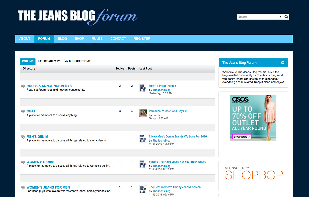 the-jeans-blog-forum